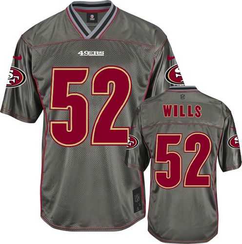 Youth Limited Patrick Willis Nike Jersey Grey - #52 Vapor NFL San Francisco 49ers